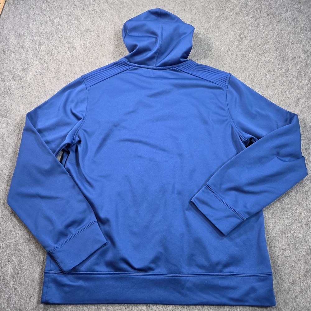 Dallas Mavericks Performance Hoodie Mens Large Blue NBA Sweatshirt Basketball - Picture 3 of 9
